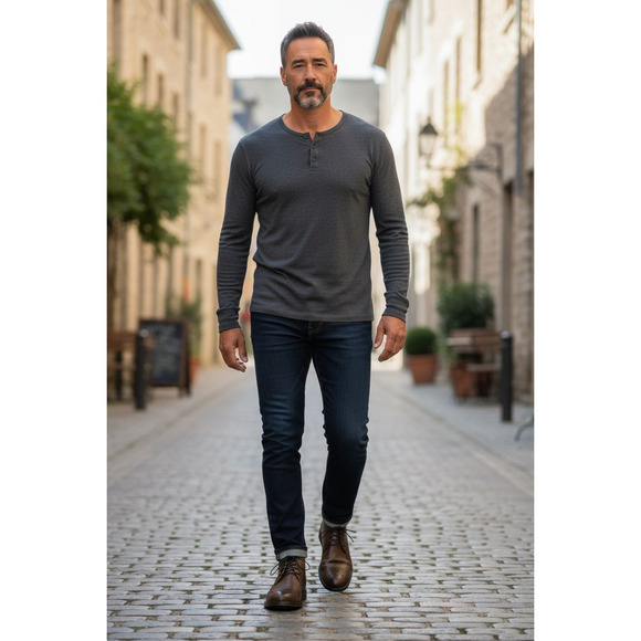 Nunn Bush Men's Leather Brown Ankle Boots Size 11 - Picture 6 of 6